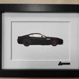 Framed Aluminium can art -vehicles