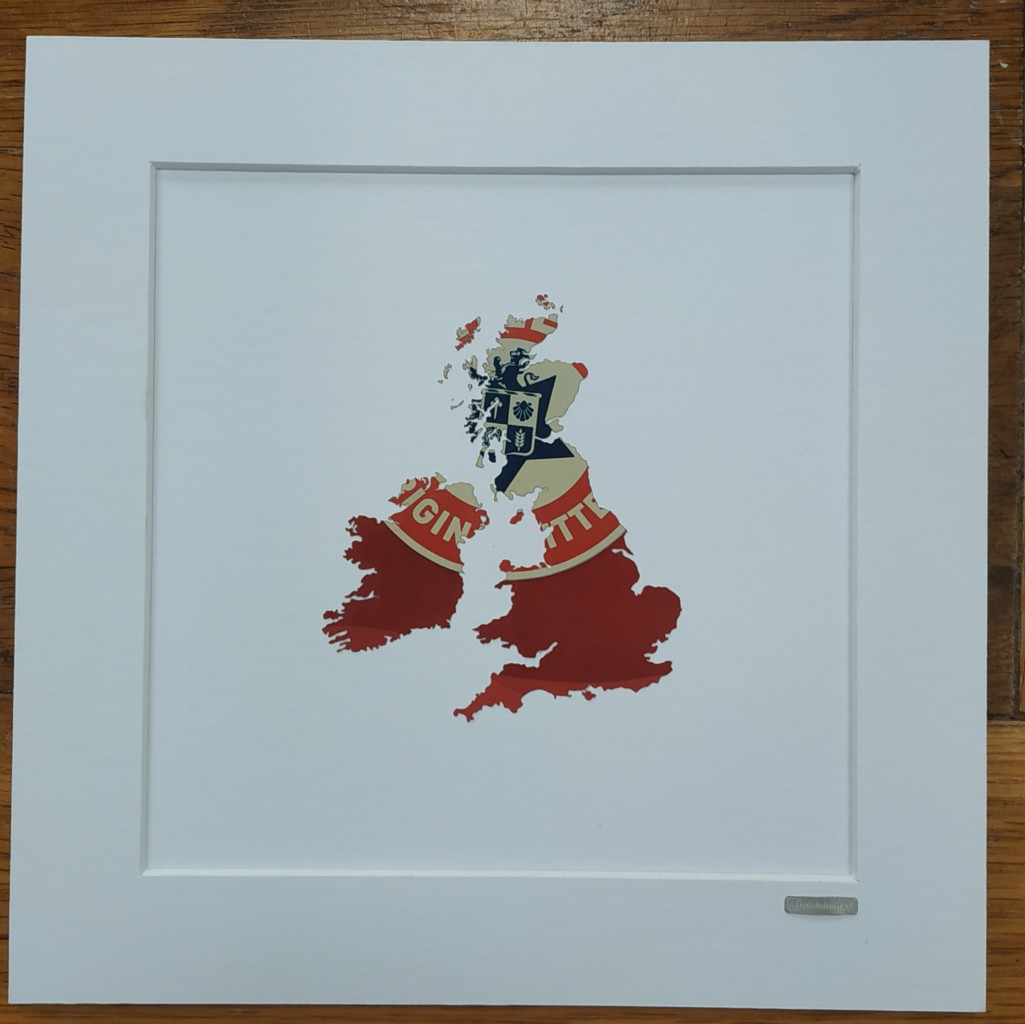 Aluminiumart aluminium can art Great Britain Tetley Country