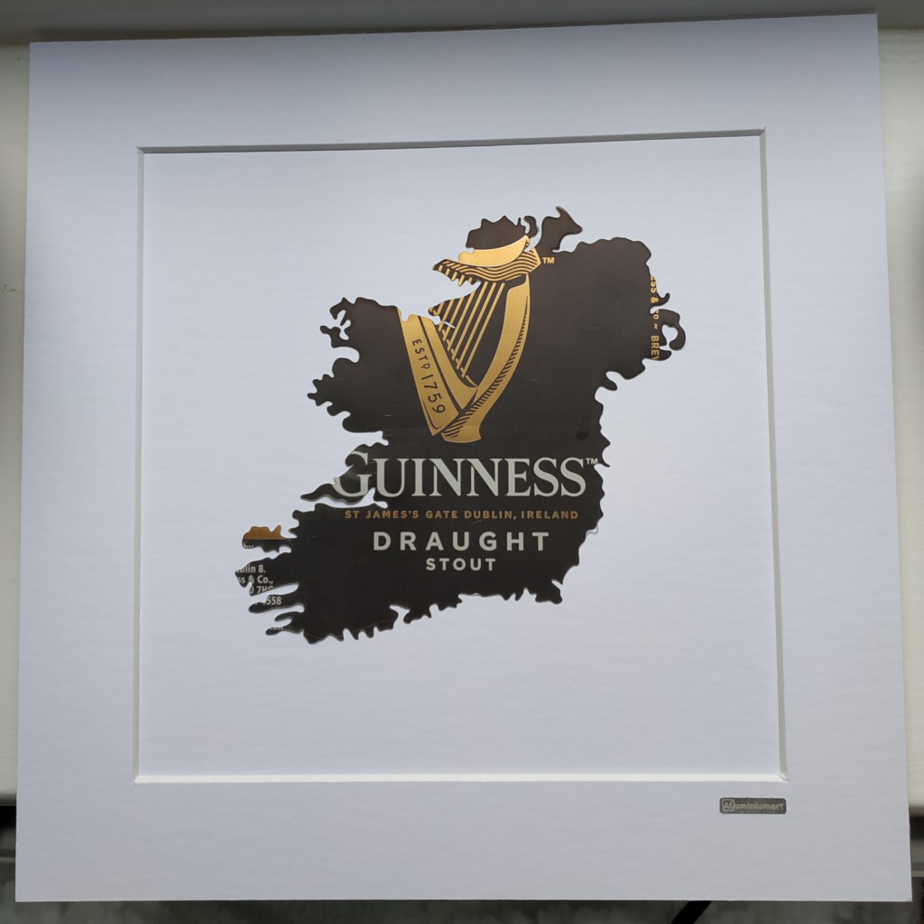 Aluminiumart aluminium can art Ireland Guinness Country