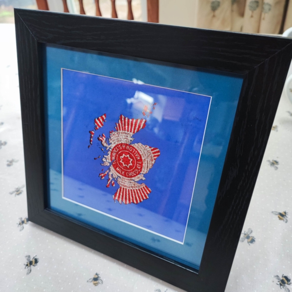 Aluminiumart Scotland map Tunnock's