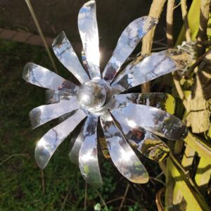 Aluminiumart echinacea aluminium metal flower